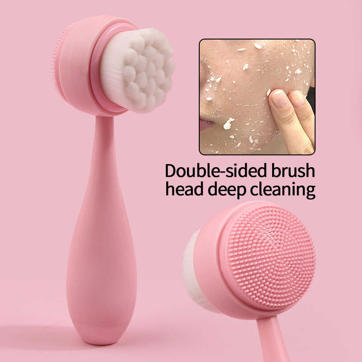 Silicone Cleanse Pad — Facial Cleansing & Makeup Removal Brush