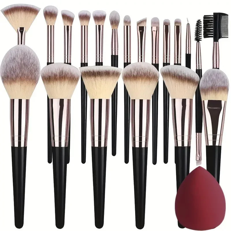 Velvet Pro Brushes — Professional Makeup Brush Set