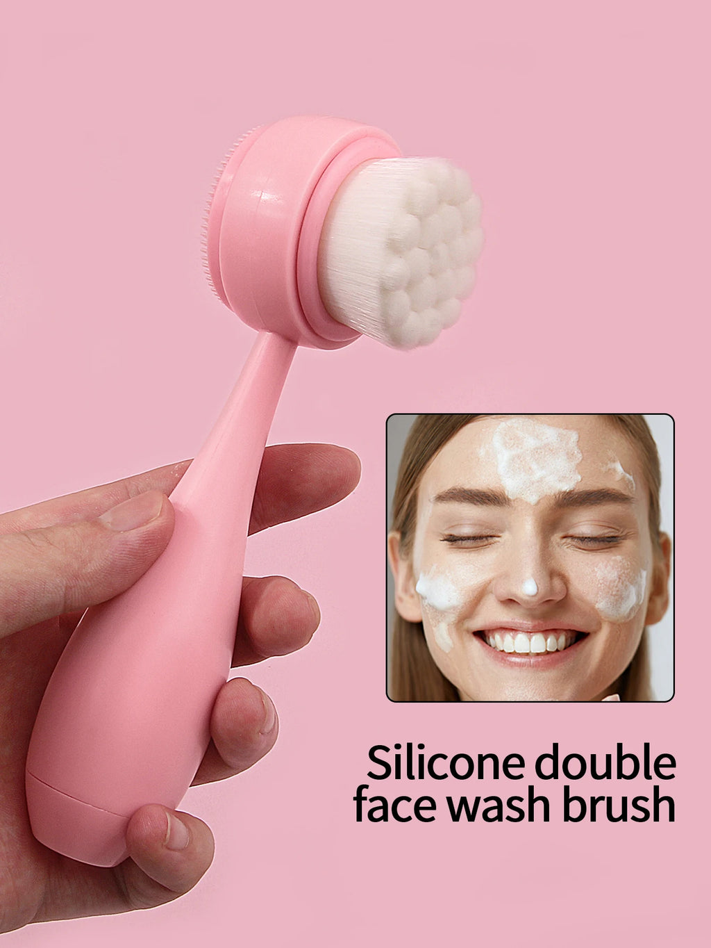 Silicone Cleanse Pad — Facial Cleansing & Makeup Removal Brush