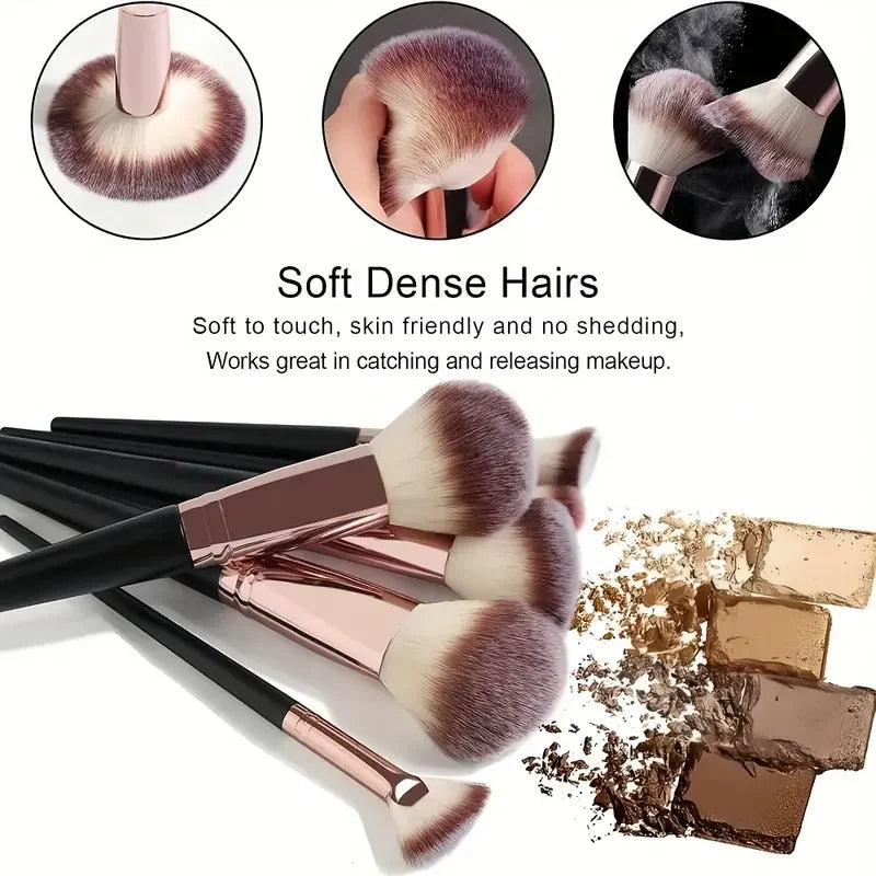 Velvet Pro Brushes — Professional Makeup Brush Set