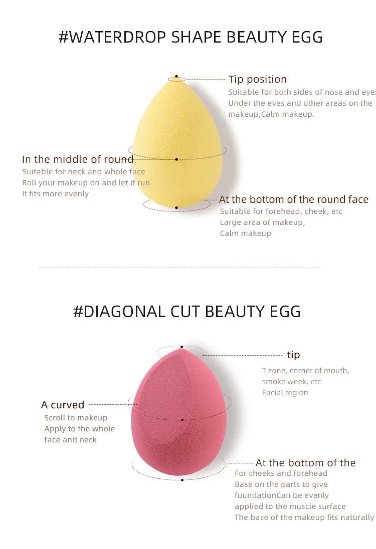 Cloud Blender Set — Ultra-Soft Makeup Sponges