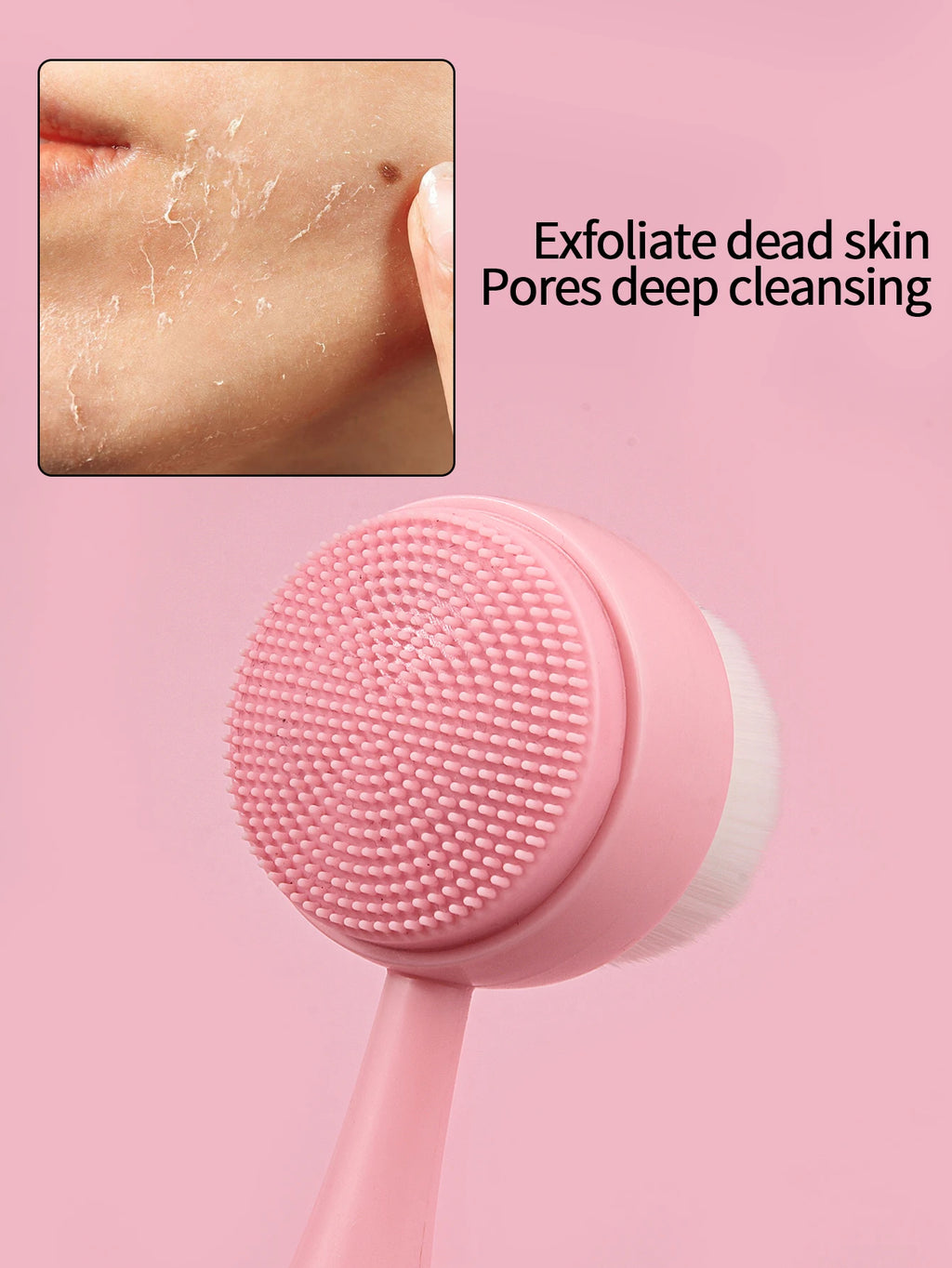 Silicone Cleanse Pad — Facial Cleansing & Makeup Removal Brush