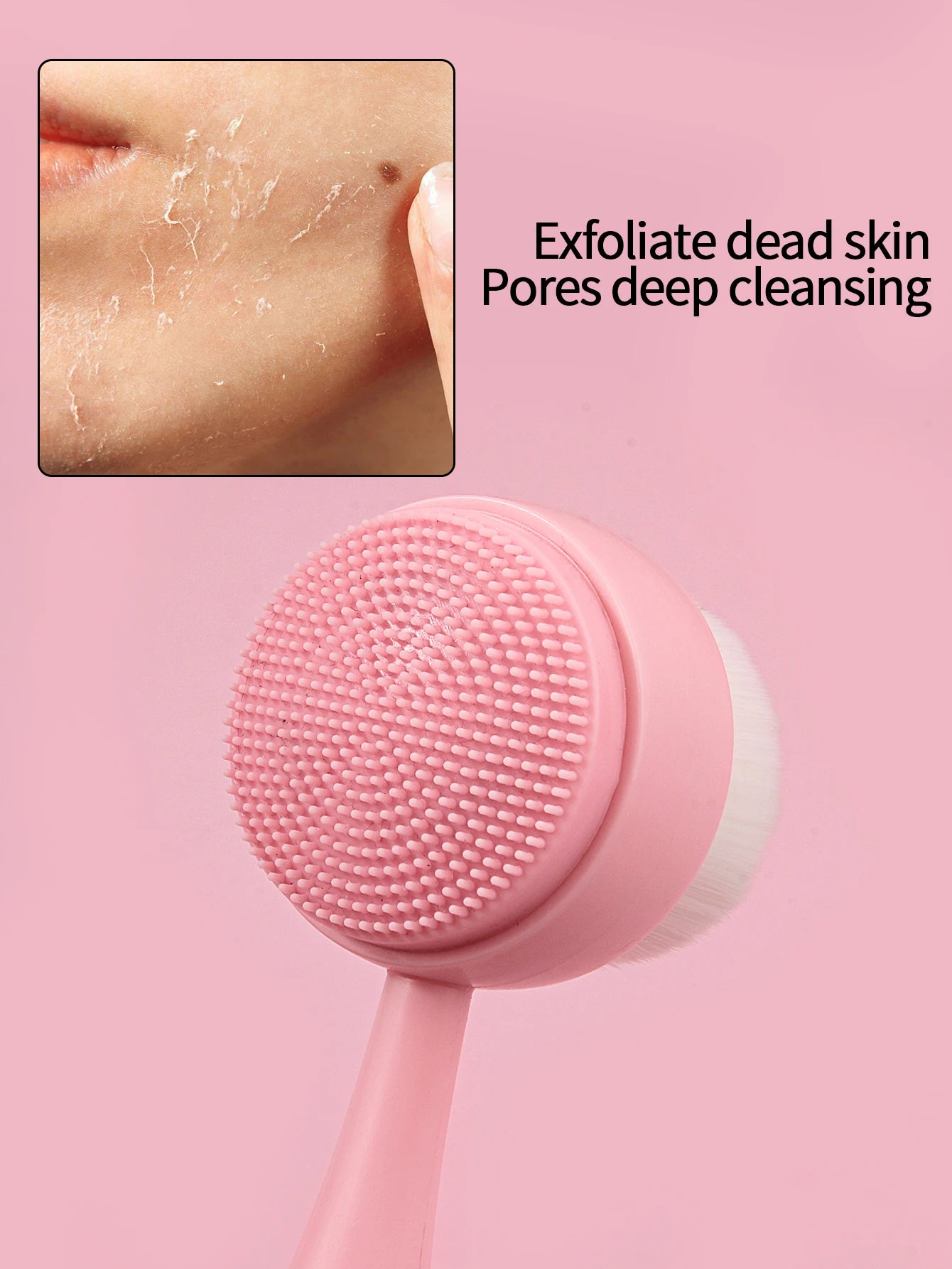 Silicone Cleanse Pad — Facial Cleansing & Makeup Removal Brush